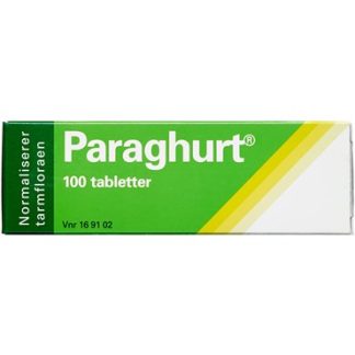 Paraghurt 100 stk Tabletter - Actavis