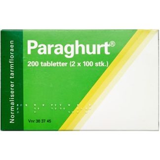 Paraghurt 200 stk Tabletter - Actavis