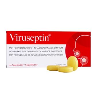 Viruseptin Sugetabletter Honey & Lemon Medicinsk udstyr 20 stk - Viruseptin