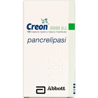 Creon Lipase 10.000 EP-e (Håndkøb, apoteksforbeholdt) 100 stk Enterokapsler, hårde - 2care4
