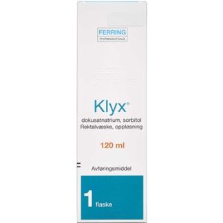 Klyx 1 + 250 mg/ml 120 ml Rektalvæske, opløsning - Orifarm
