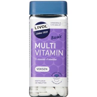 Livol Multi Basis Voksen Tabletter Kosttilskud 230 stk