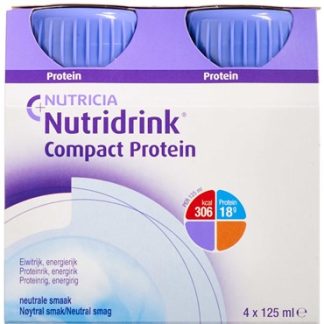 Nutridrink Compact Protein Neutral 4 x 125 ml - Nutridrink