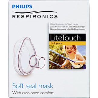 Philips Respironics LiteTouch MEDIUM mask 1-5 år. Medicinsk udstyr 1 stk - Philips